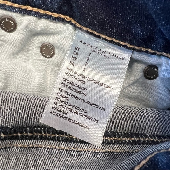 American Eagle midi shorts SZ 2 - Picture 4 of 4